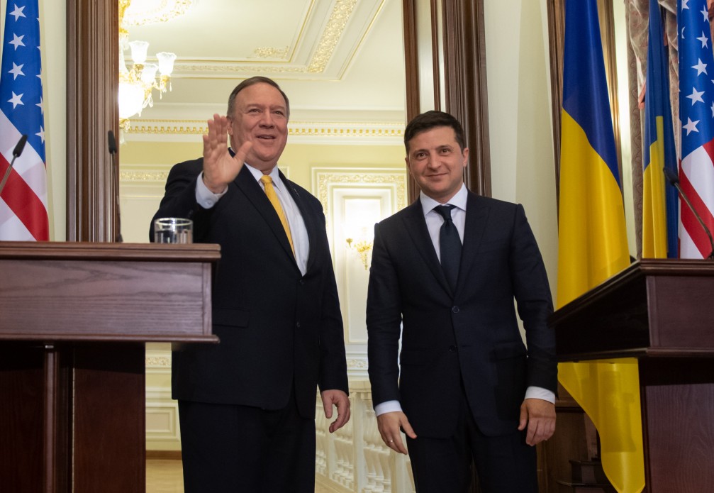 Встреча Президента Украины с Государственным секретарем США