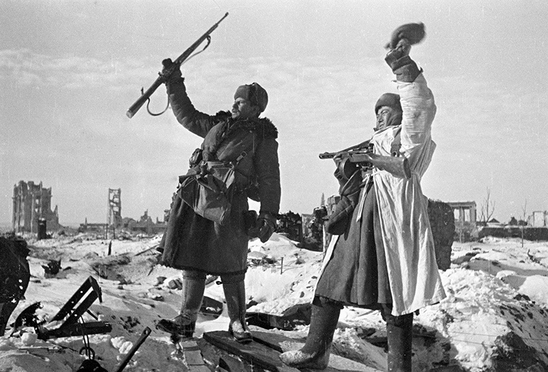 Сталинград, "Город свободен!"