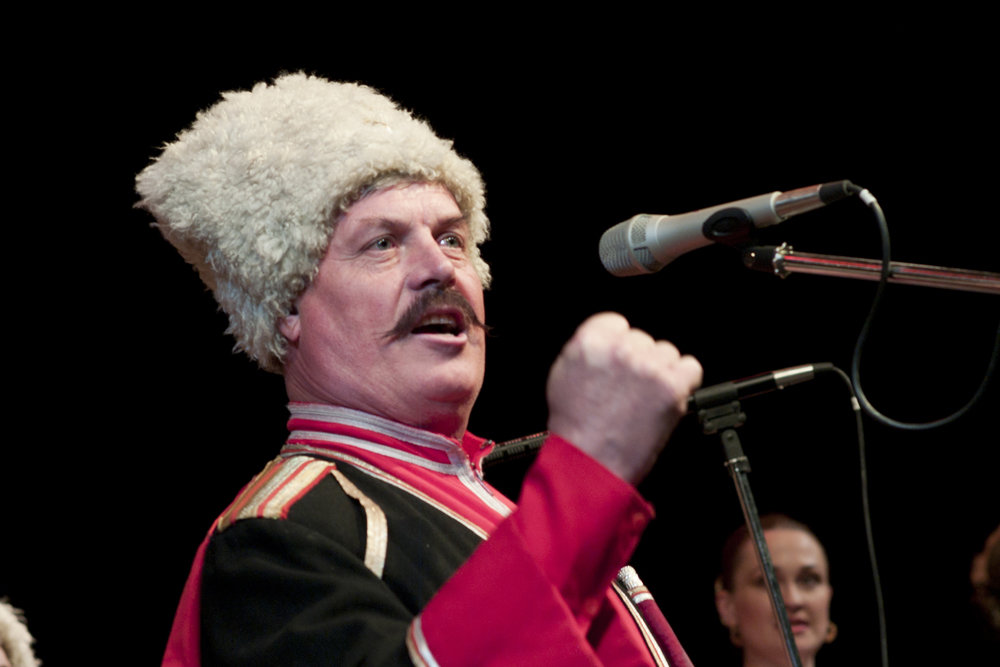 Солист Кубанского казачьего хора Валерий Медведев