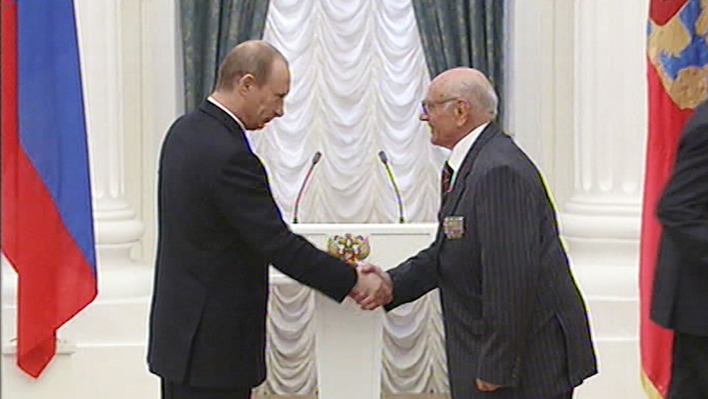 Алексей Ботян и Владимир Путин