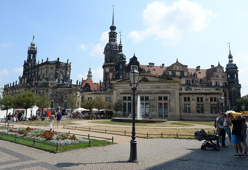Театральная площадь в Дрездене