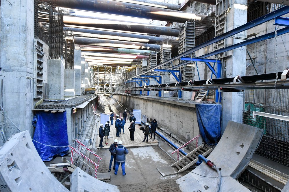 Сергей Собянин дал старт проходке тоннелей на двух перегонах БКЛ Московского метрополитена