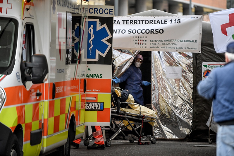 Вспышка коронавируса в Италии
