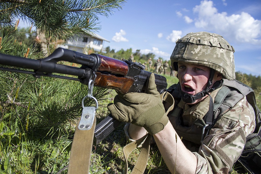 Украинские военные