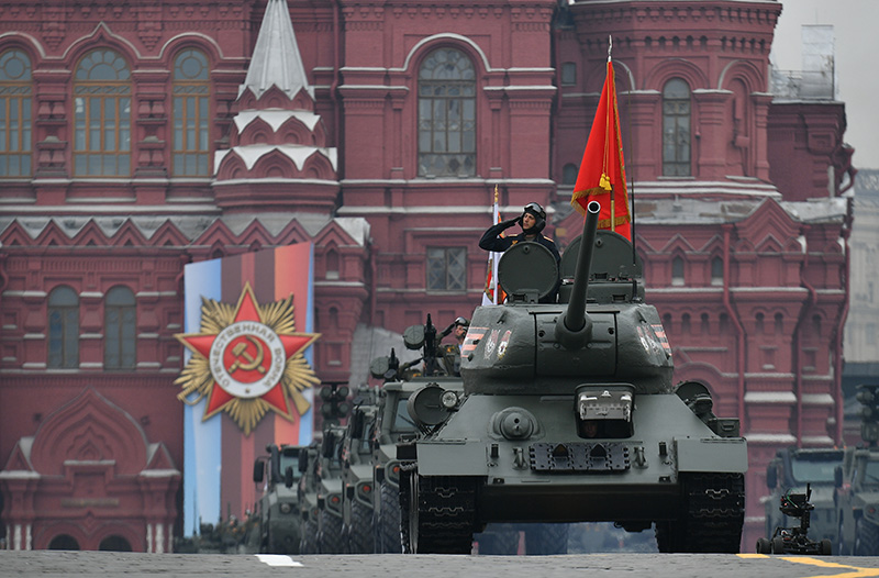 Военный парад на Красной площади