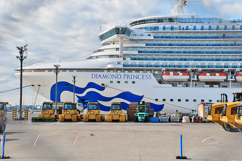 Лайнер Diamond Princess