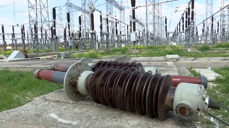 Электроподстанция в Сирии