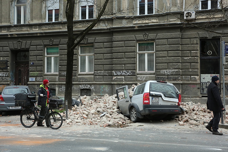 Землетрясение в Хорватии 
