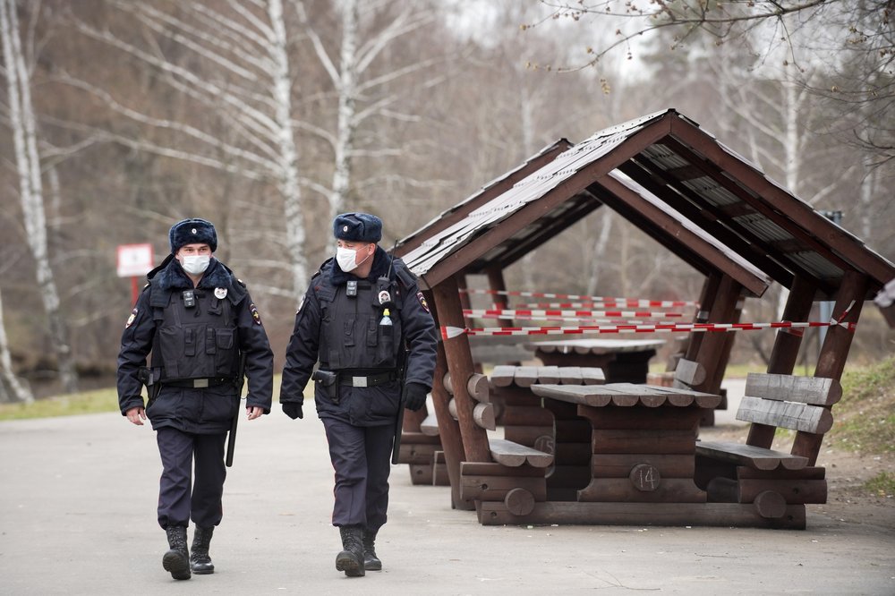 Патруль в Серебряном бору