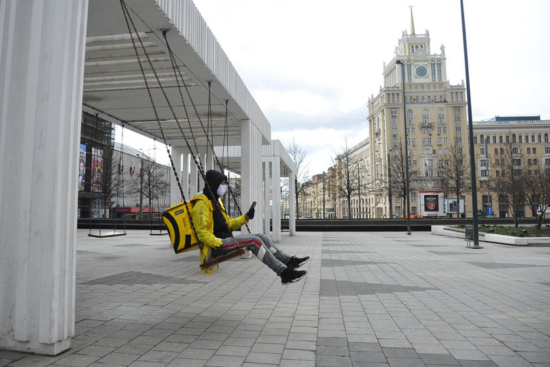 Карантин в Москве 