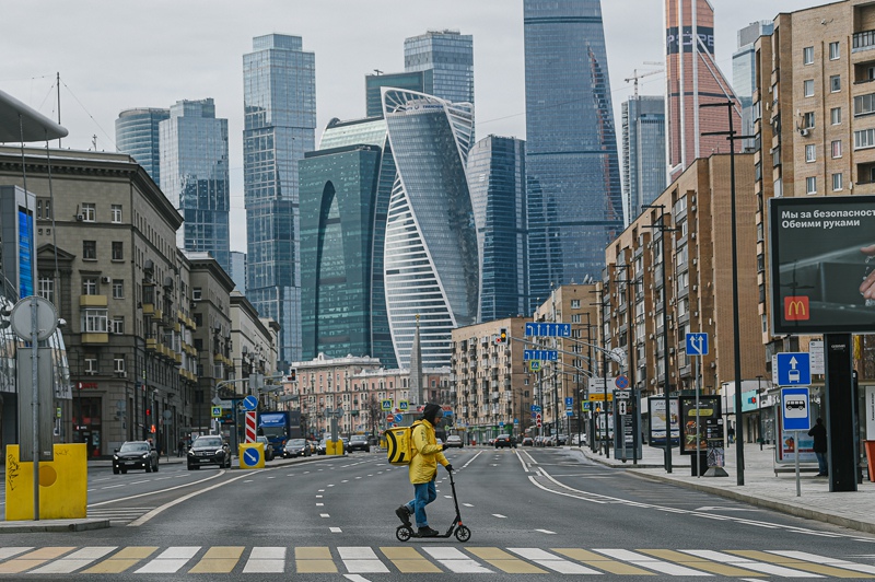 Карантин в Москве 