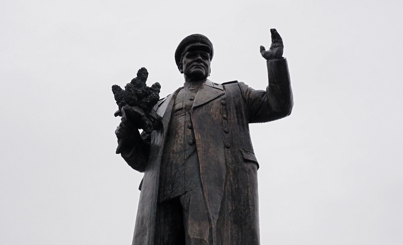 Памятник Маршалу Коневу в Праге