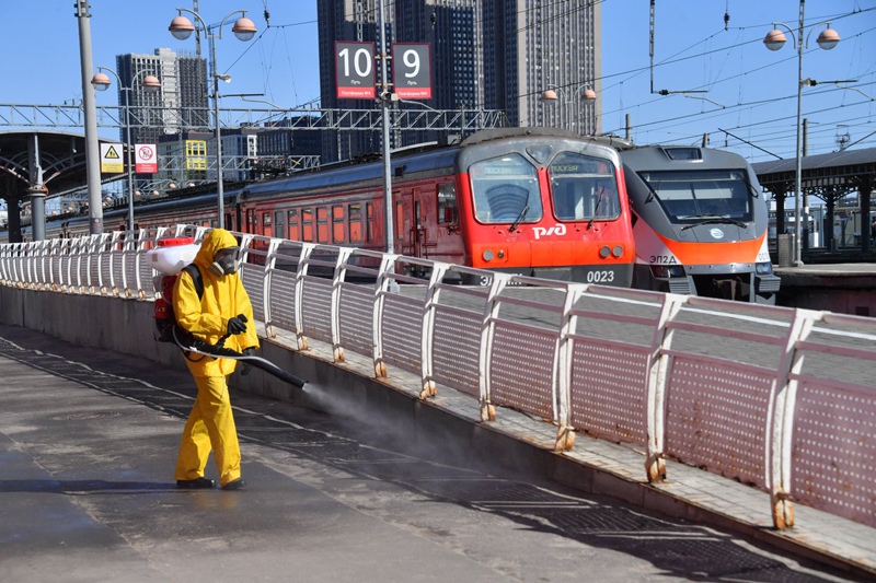 Карантин в Москве 