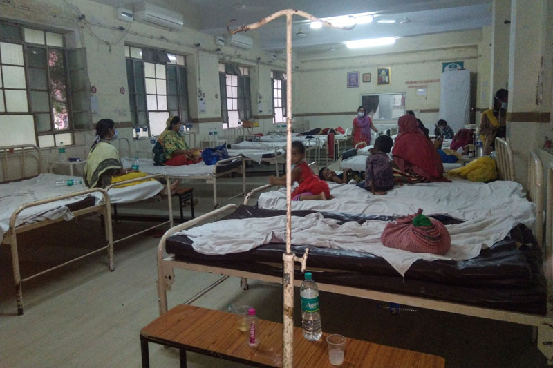 Больница в Индии