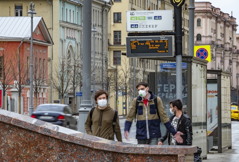 Карантин в Москве 