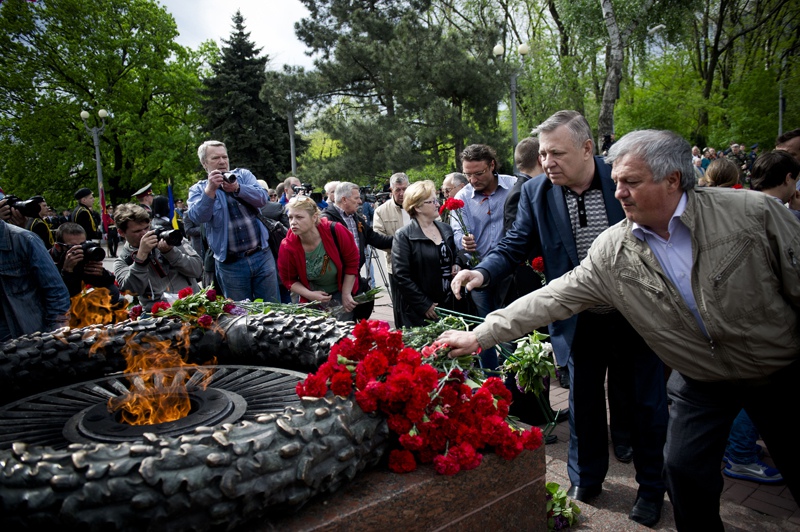 Празднование Дня Победы в Одессе