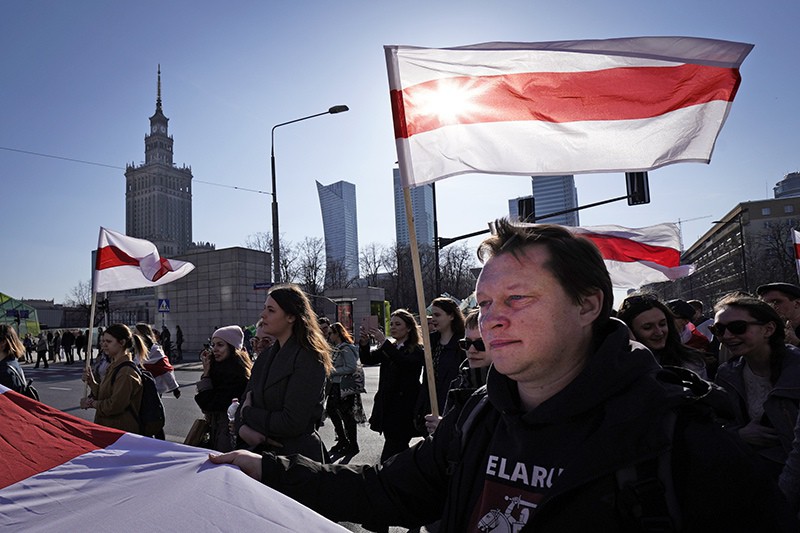 Митинг в Белорусии