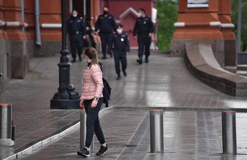 Карантин в Москве 