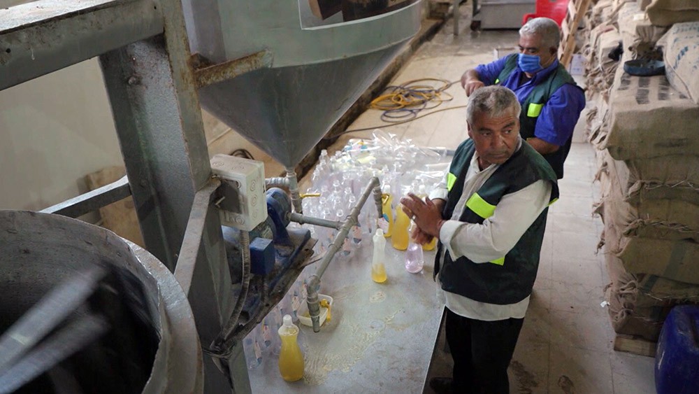 Мыловаренный завод в Сирии