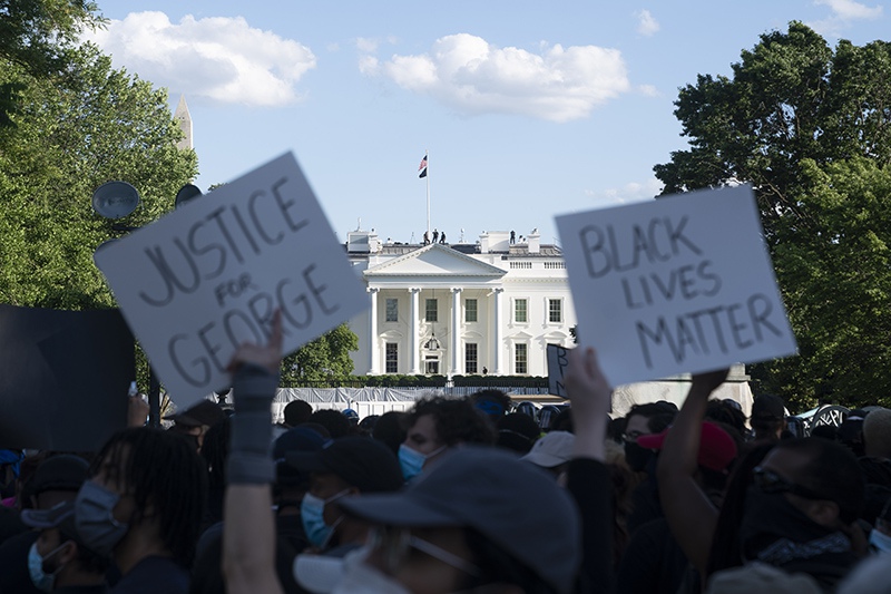 Протесты в США