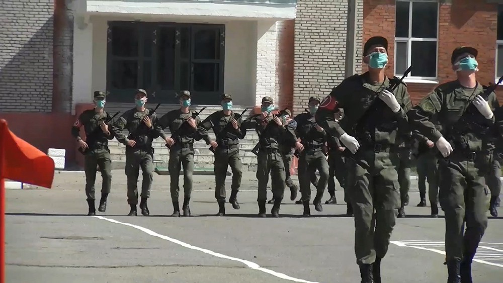 Подготовка к Параду Победы