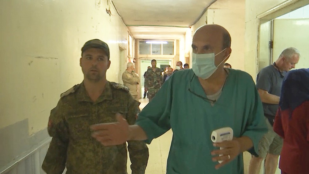 Больница в Сирии