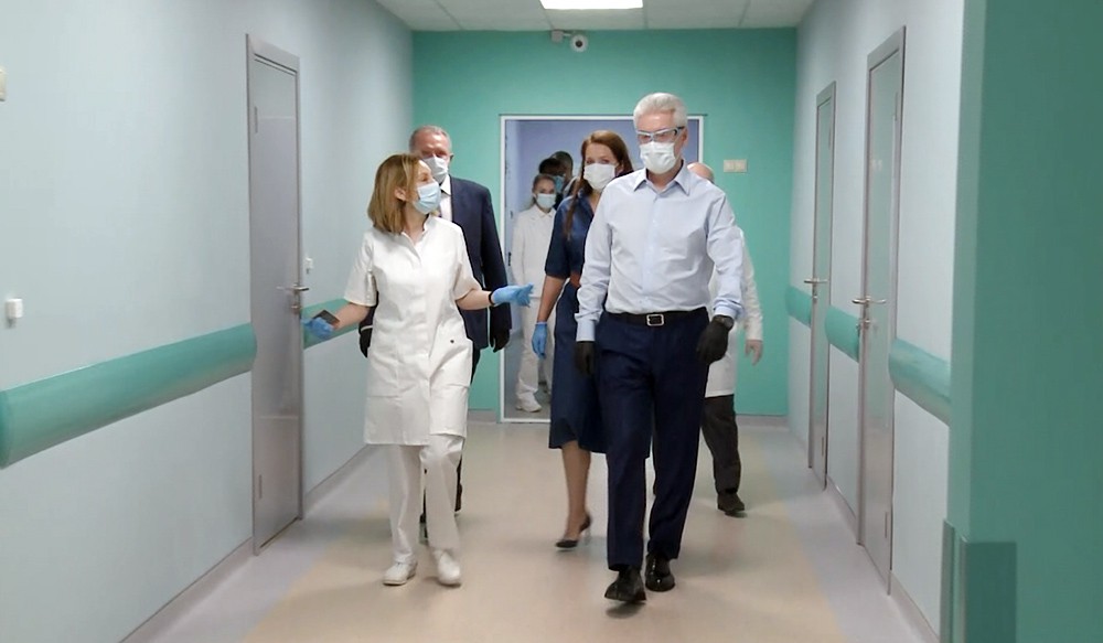 Сергей Собянин посетил больницу