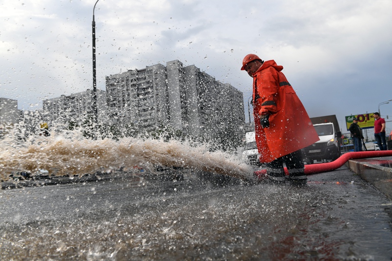 Непогода в москве