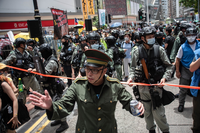 Протесты в Гонконге 