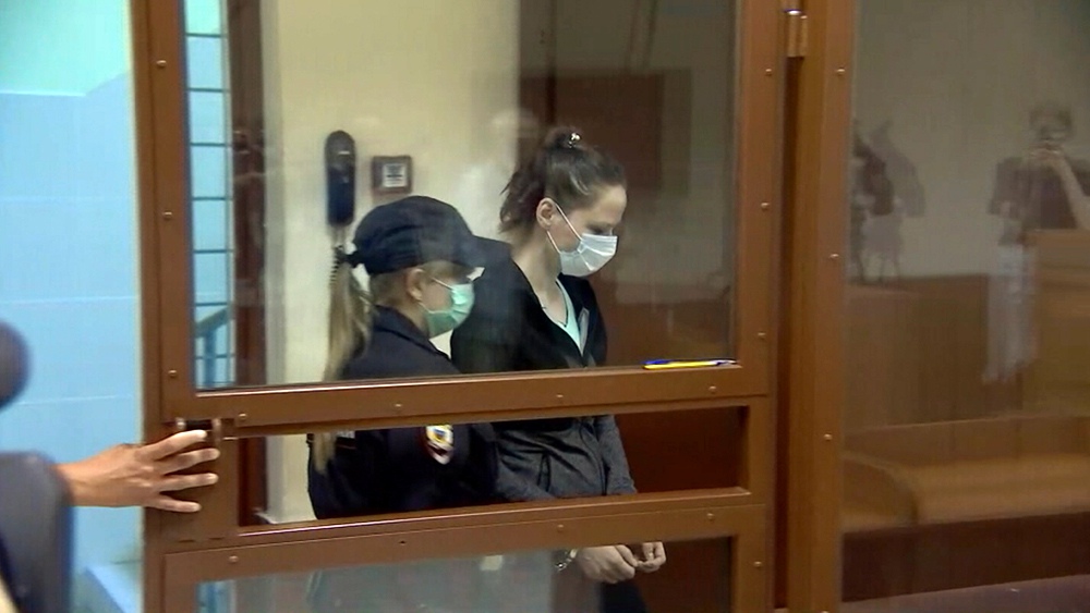 Надежда Куликова в суде