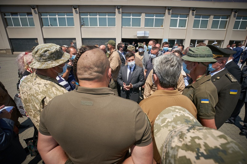 Рабочая поездка Владимира Зеленского в Одесскую область