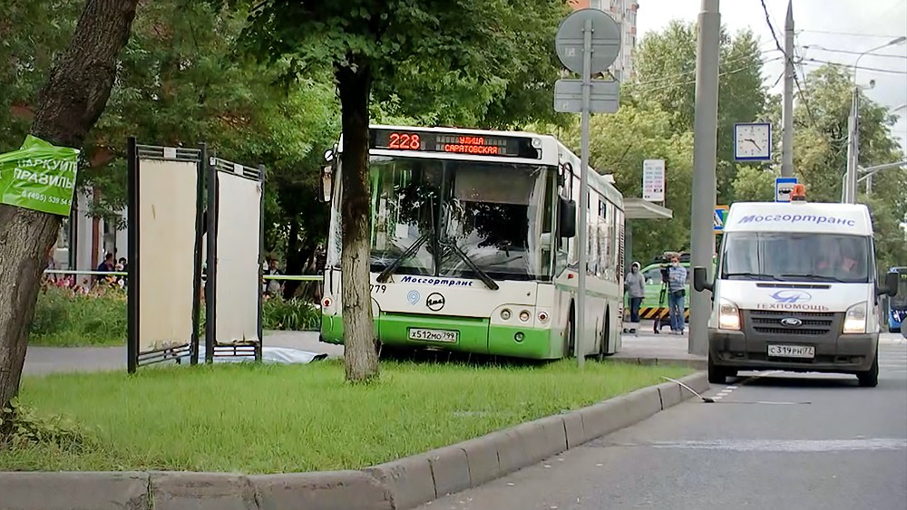 Последствия ДТП с участием автобуса