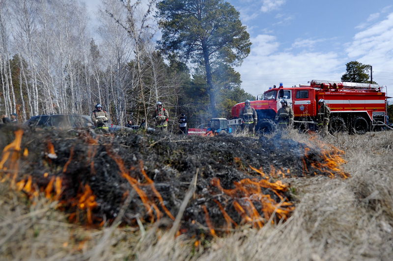 Пожары в россии в 2010 фото