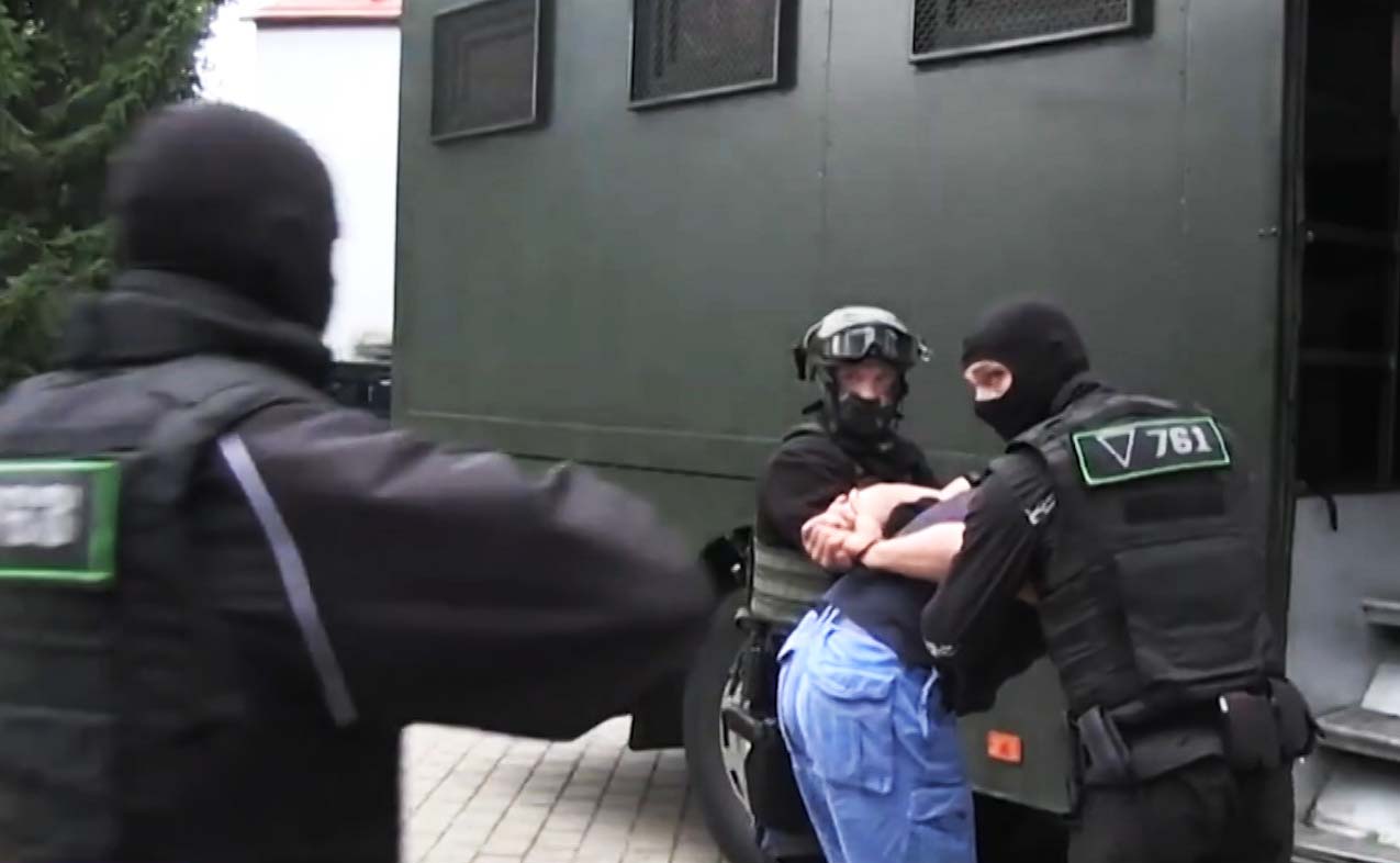 Задержание россиян в Белоруссии