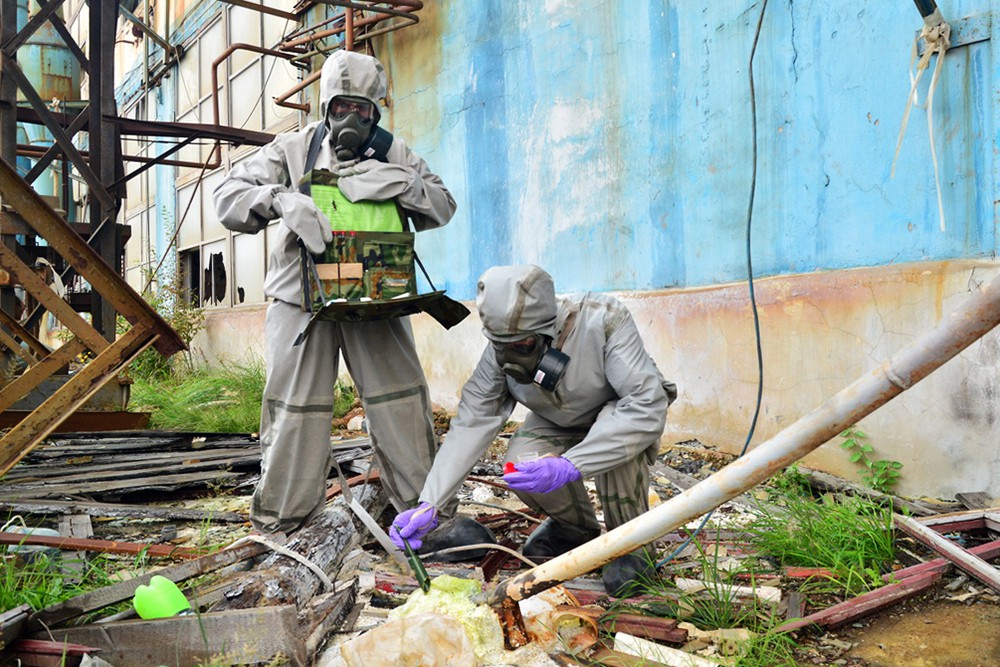Ликвидация ядовитых веществ на территории бывшего завода "Усольехимпром"