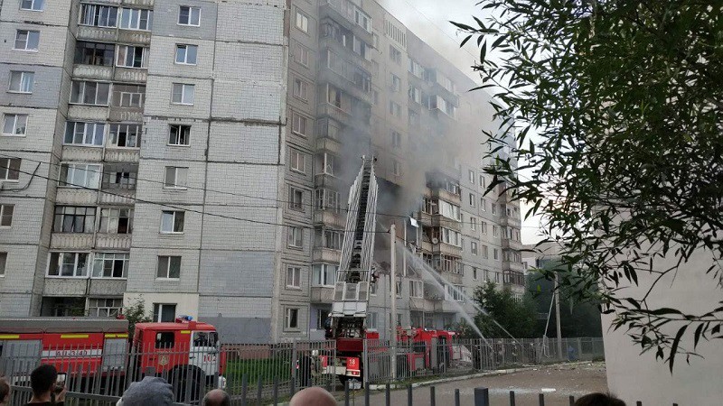 Взрыв газа в Ярославле