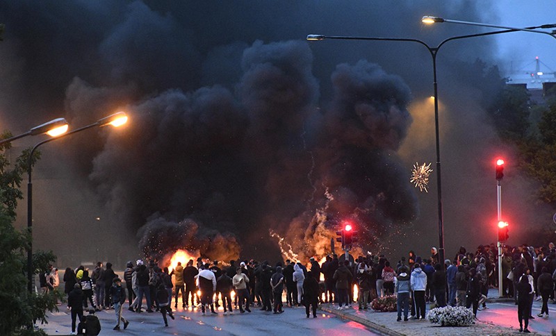Беспорядки в Швеции 