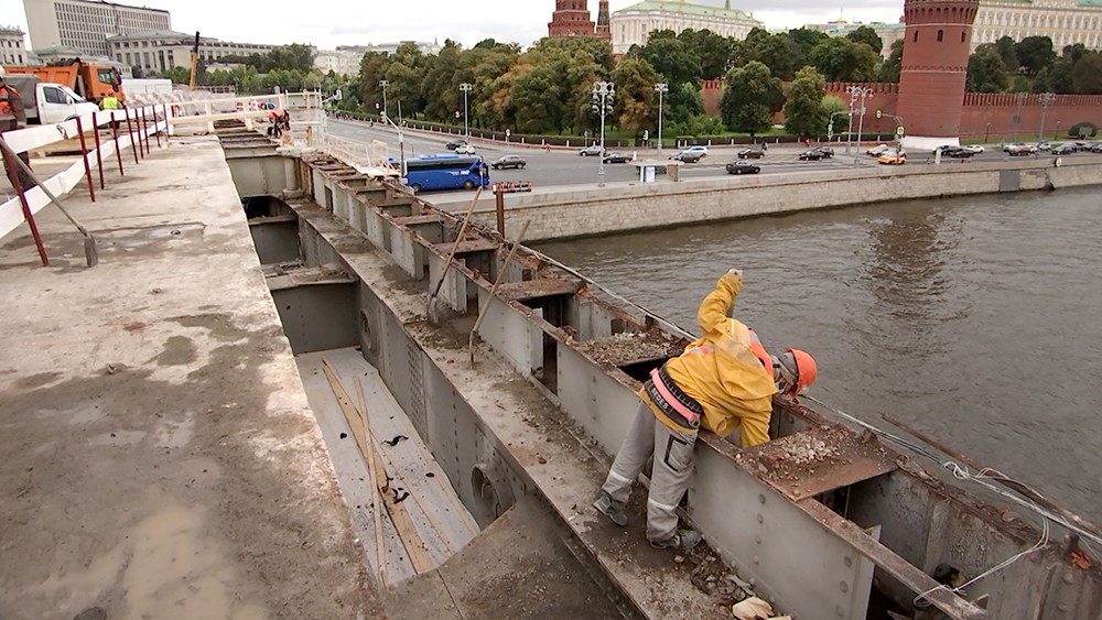 Капремонт Большого Каменного моста