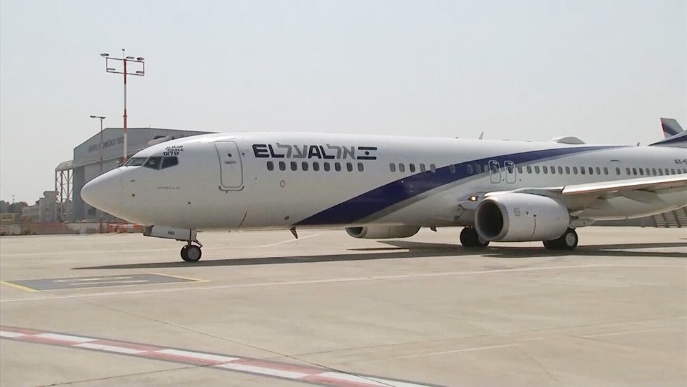 Самолёт израильской авиакомпании