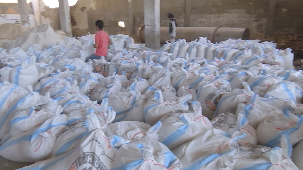 Добыча пищевой соли в Сирии