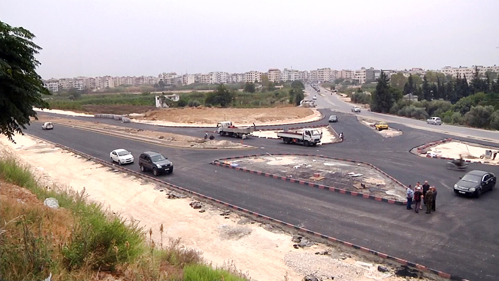 Восстановление дорог в Сирии