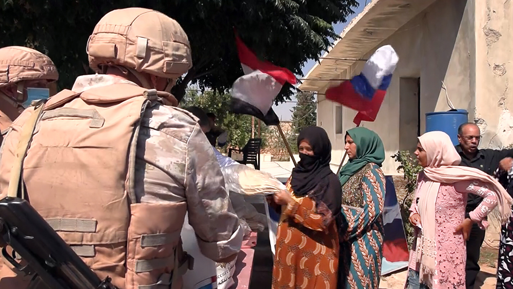 Гумпомощь жителям Сирии