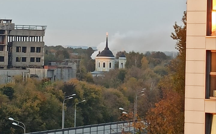 Пожар в Балашихе