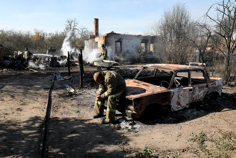 Ситуация в связи с пожаром на складе боеприпасов в Рязанской области