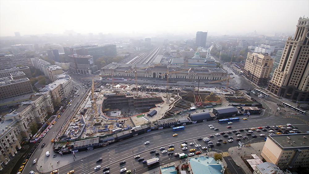 Реконструкция площади у Павелецкого вокзала