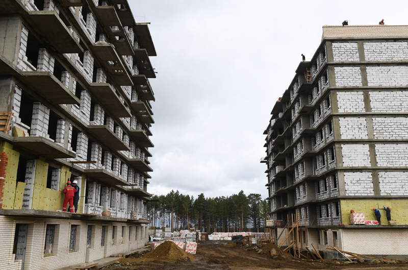 Строительство жилых домов в Тулуне