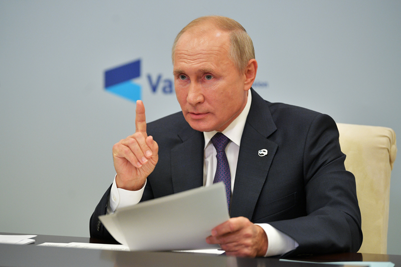 Владимир Путин принял участие в заседании дискуссионного клуба "Валдай"