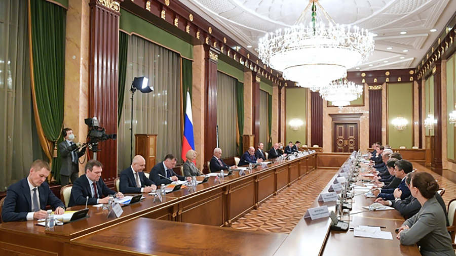 Встреча Михаила Мишустин с представителей всех фракций Госдумы