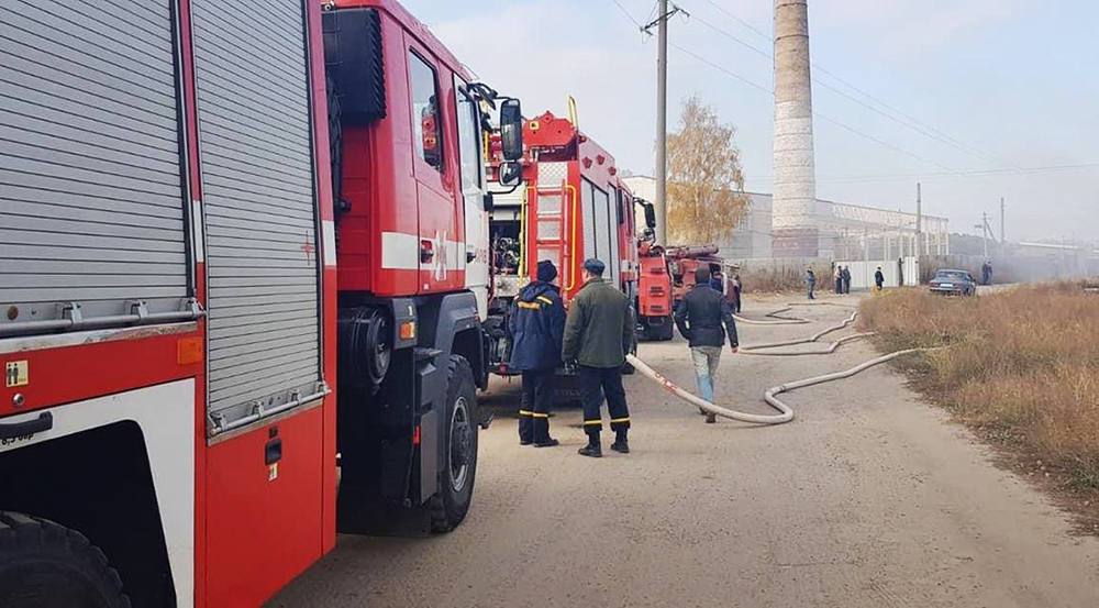 Последствия взрва газовой станции под Харьковом