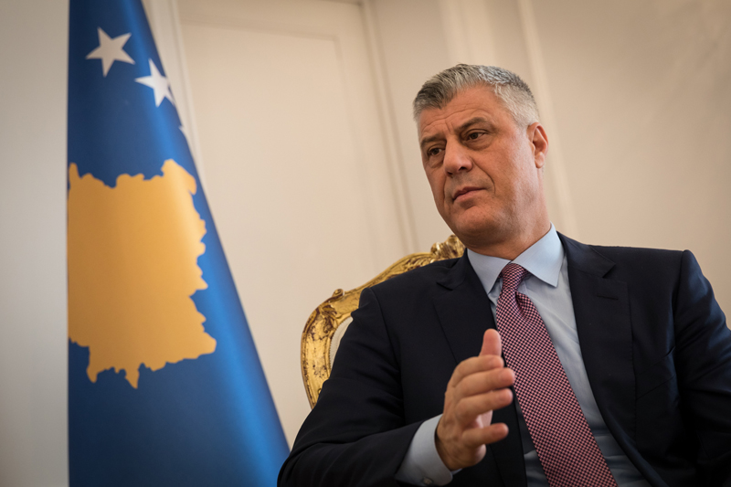 Президент Республики Косово Хашим Тачи
